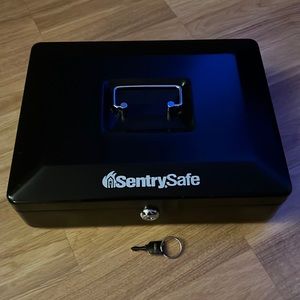 Sentry Safe Fireproof Lock Box